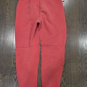 Nike red sweatpants MENS SMALL